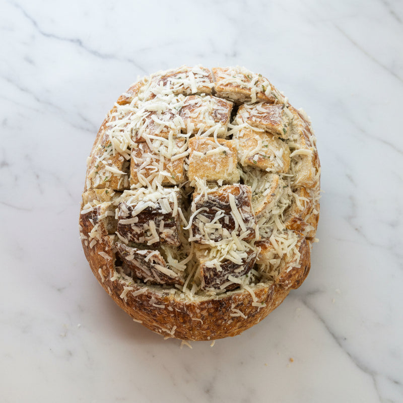 Garlic & Cheese Pull Apart Sourdough