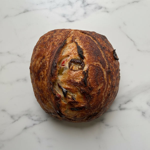 Hot Pepper Sourdough Loaf